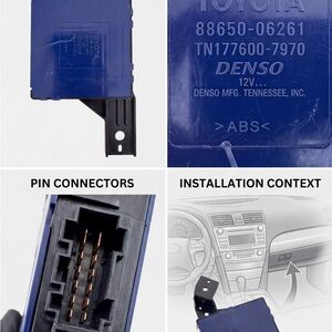 Toyota Denso 12V Blue Automotive Relay Module